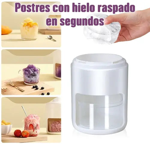 Máquina Trituradora De Hielo Portatil