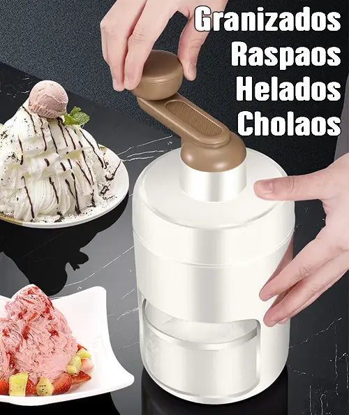 Máquina Trituradora De Hielo Portatil