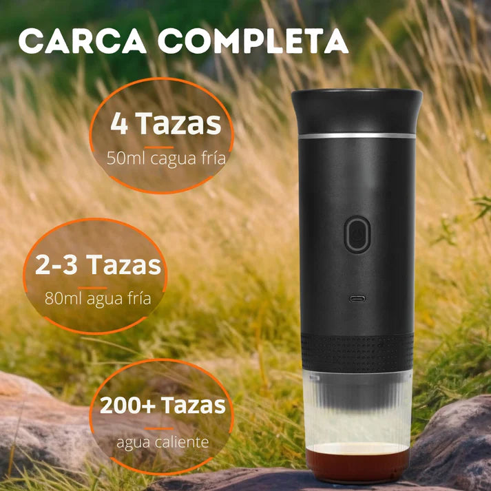 Cafetera portátil 3 en 1