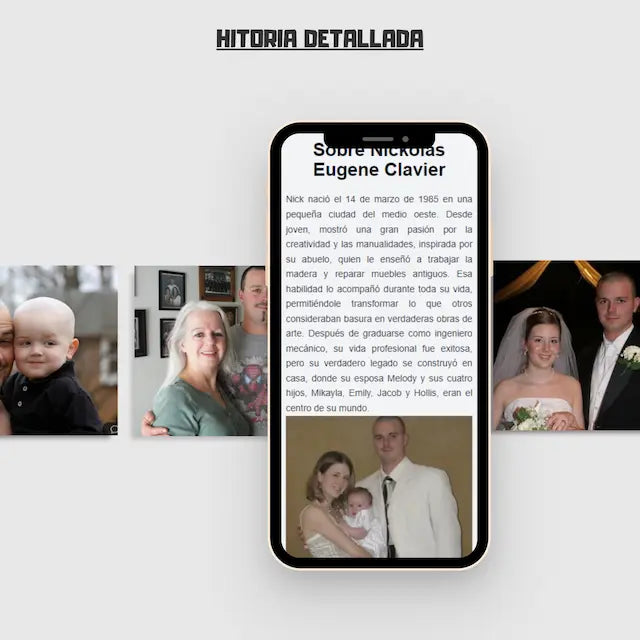 FenixQR – Biografía Interactiva para Seres Queridos + Placa Acero QR