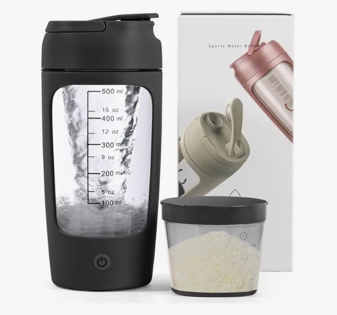 Botella Shaker Eléctrico + Regalo