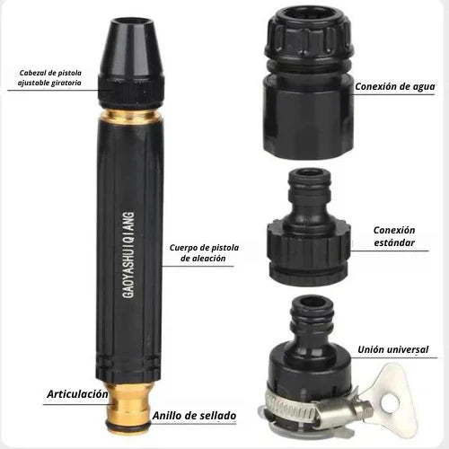 Pulverizador De Agua De Alta Presión Auto Riego Jardín