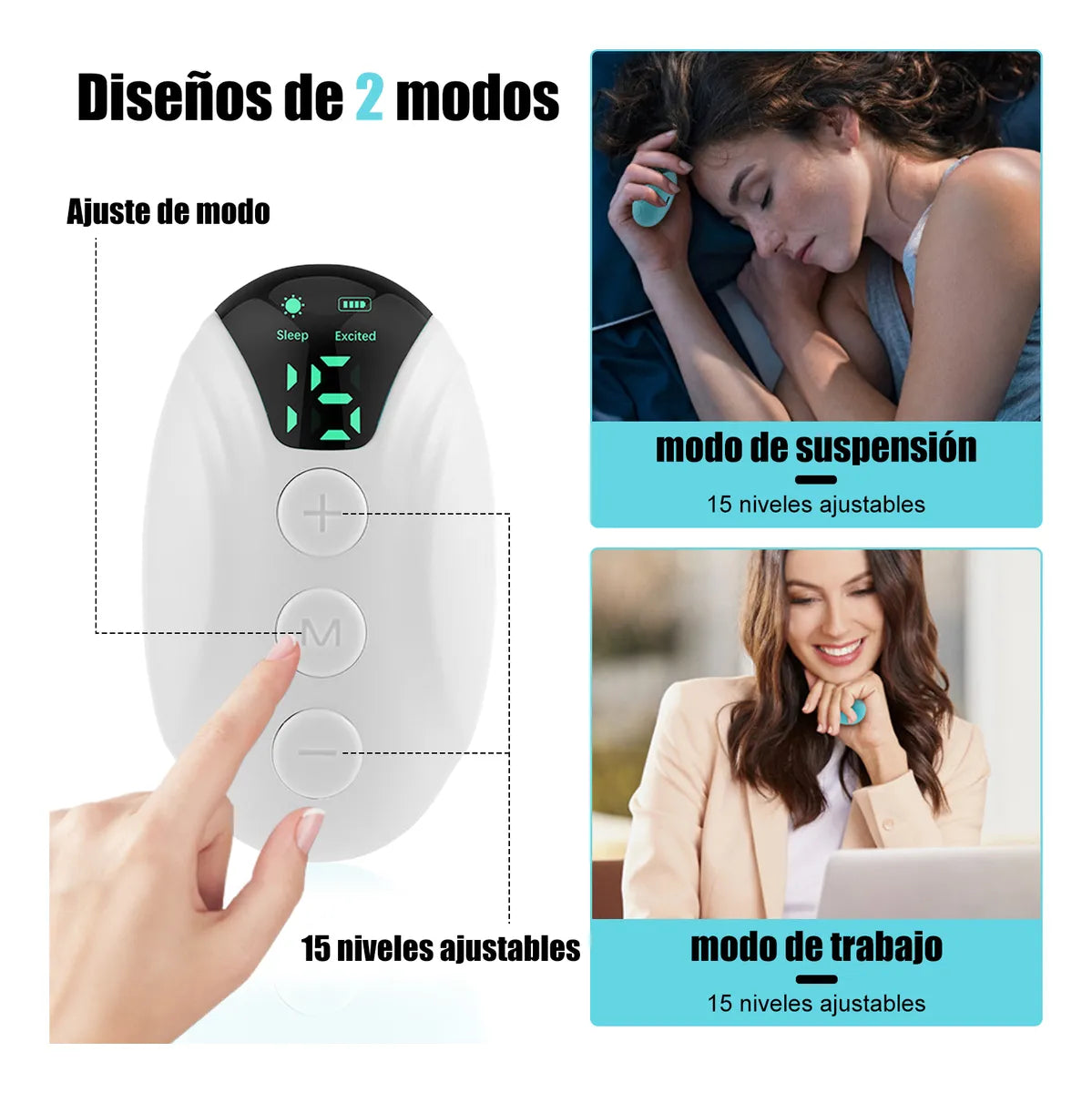NeuroControl| Pulsera de Relajación con Microcorriente anti Estres