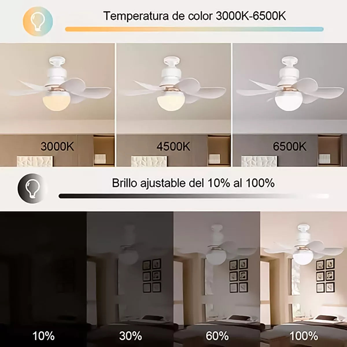 Ventilador SMART LED 30W