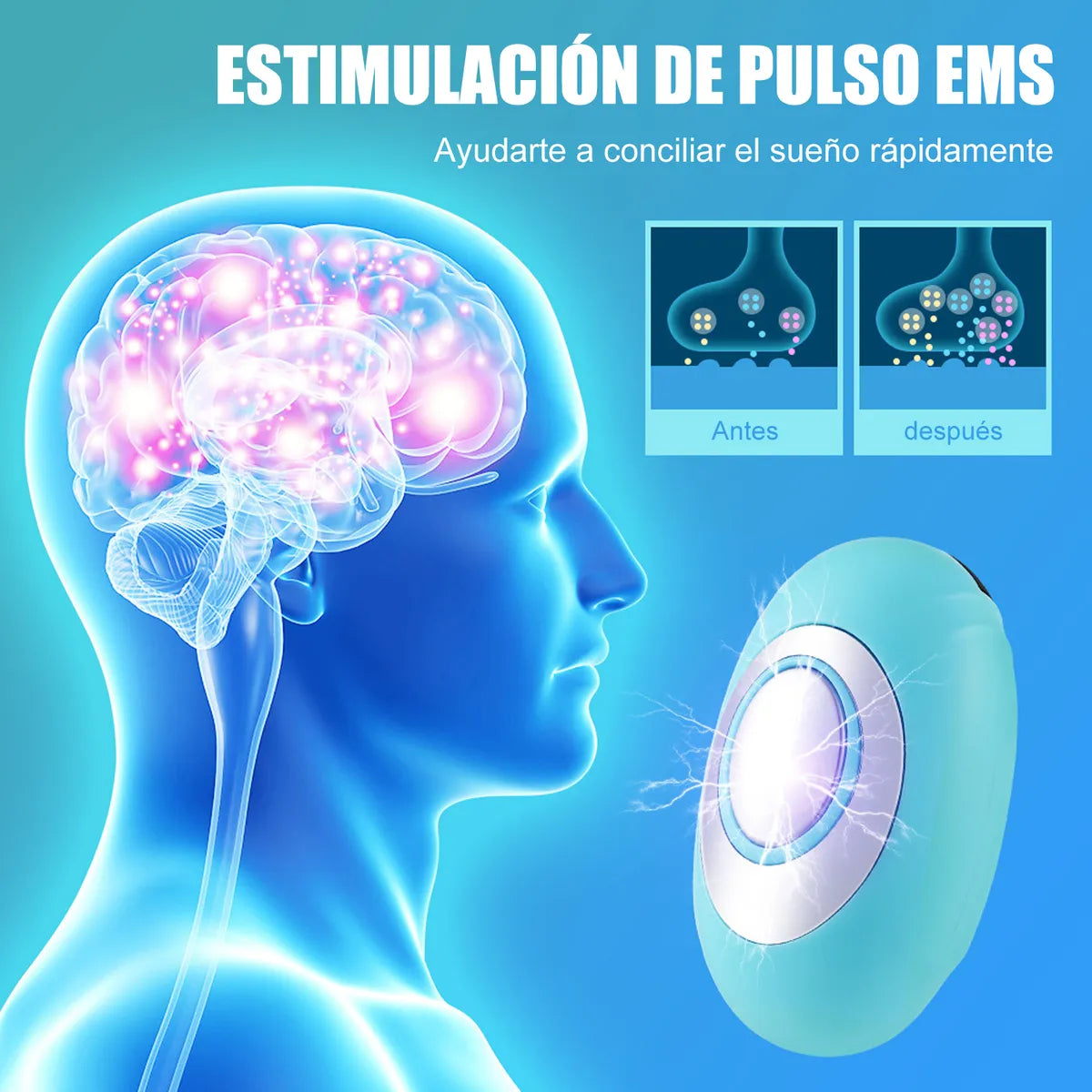 NeuroControl| Pulsera de Relajación con Microcorriente anti Estres