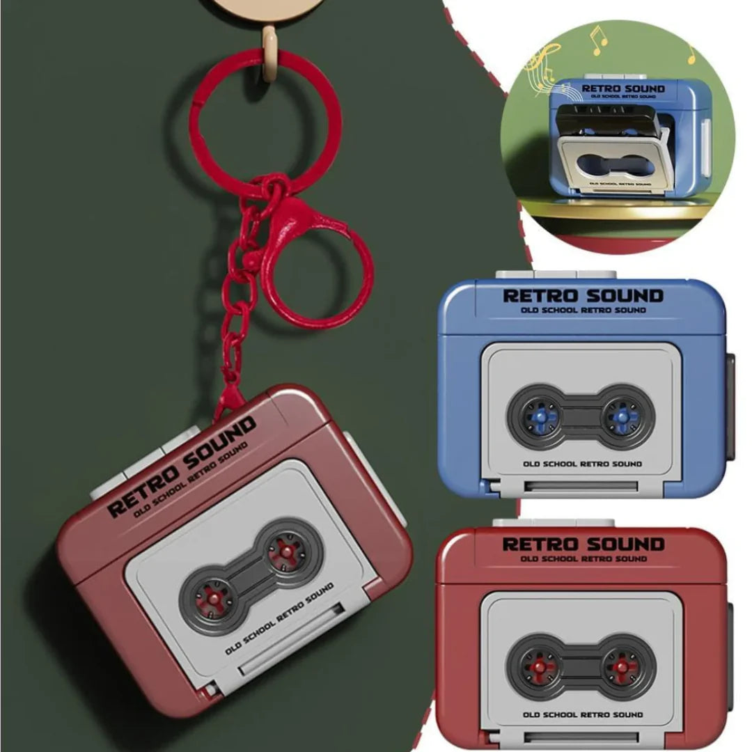 Llavero Grabadora Retro