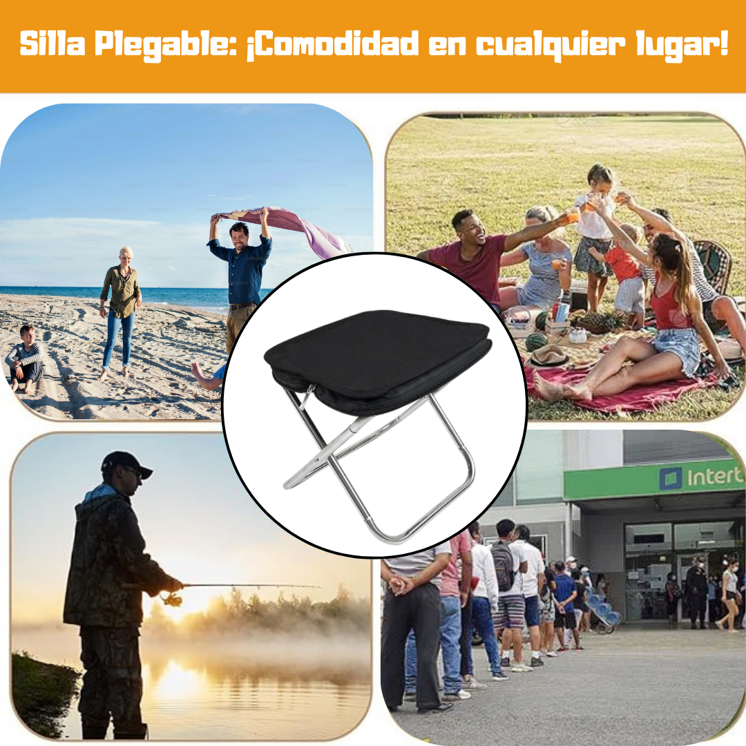 Silla plegable multifuncional