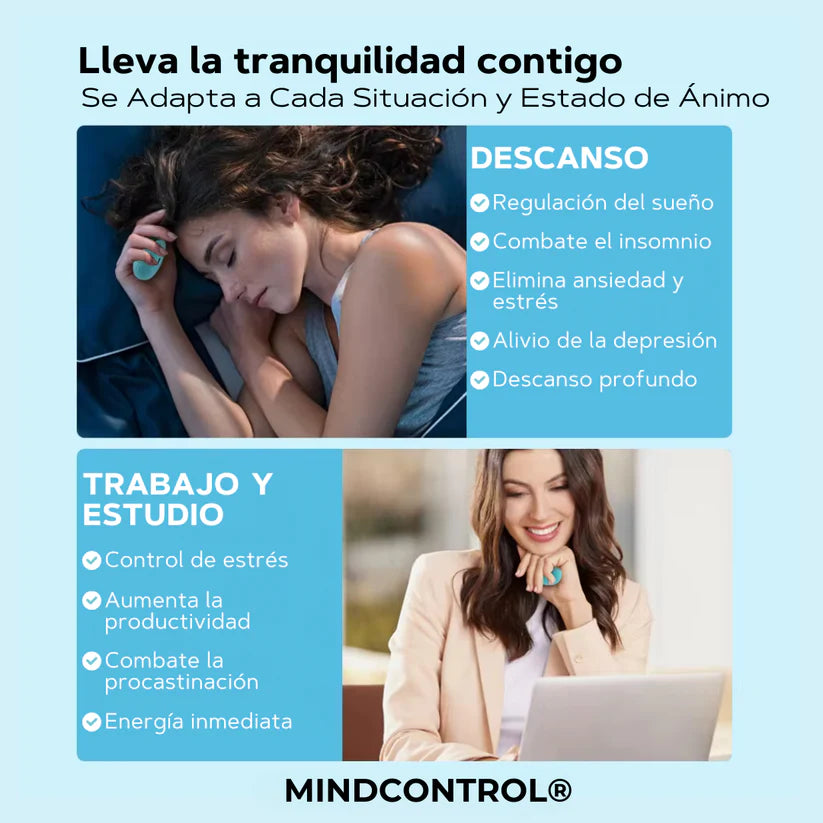 NeuroControl| Pulsera de Relajación con Microcorriente anti Estres