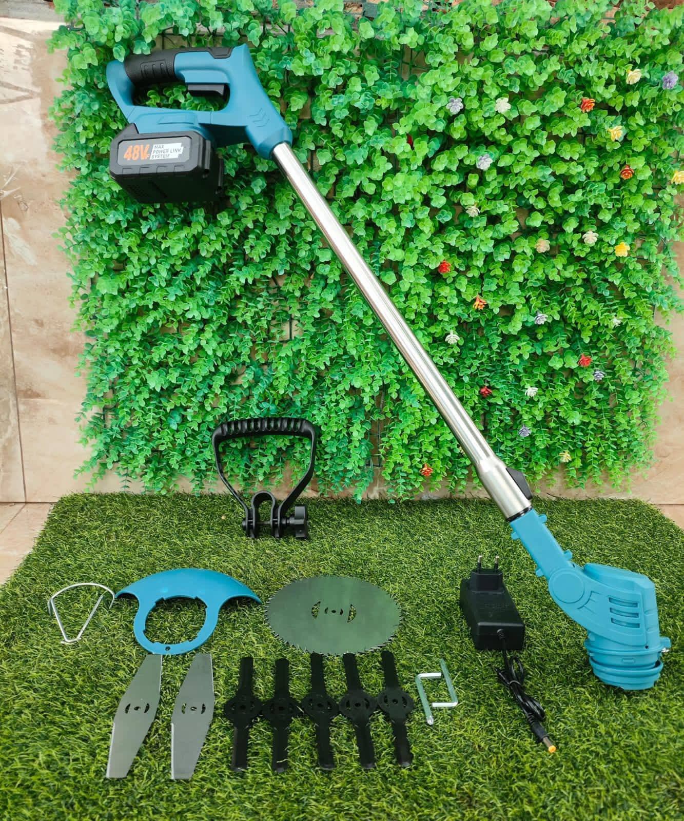 Podadora de Césped Inalámbrica - Dos baterías de 48v