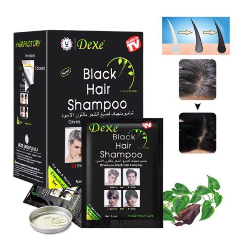 Shampoo Mágico Cubre Canas Negro – Pack De 10 Sobres