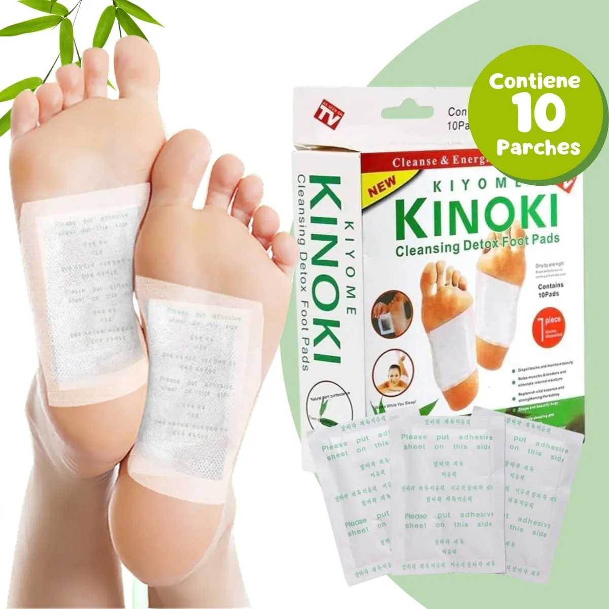 Parches Detox Kinoki (20 pares)