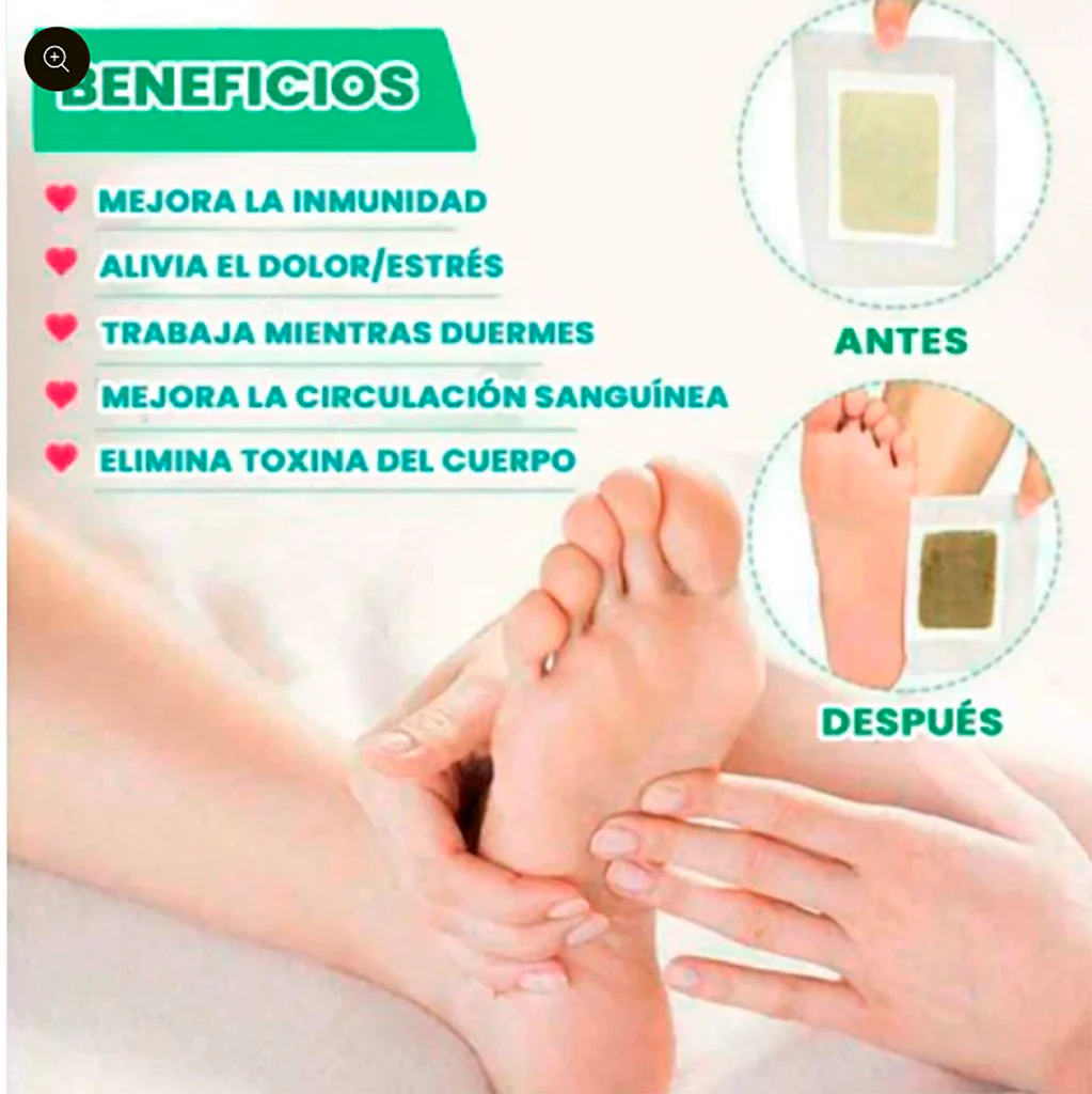 Parches Detox Kinoki (20 pares)