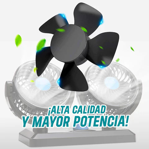 Ventilador de Auto 2 en 1