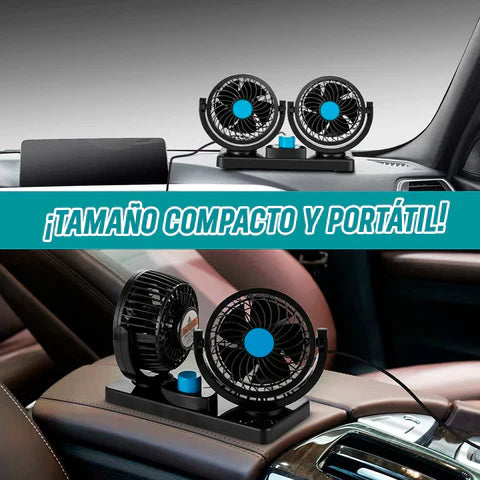 Ventilador de Auto 2 en 1