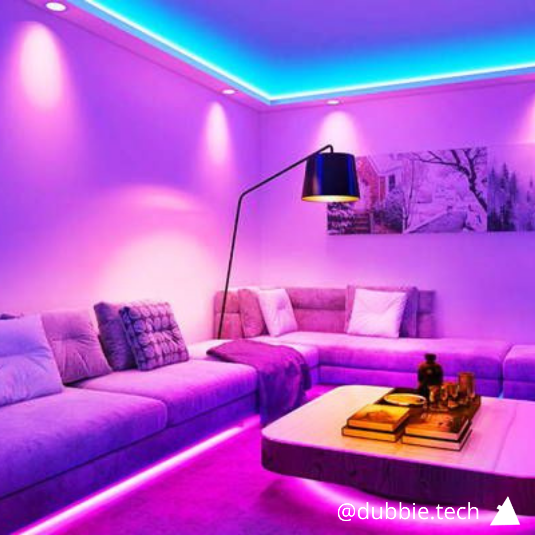 Luces RGB 3528 5m con control inalámbrico