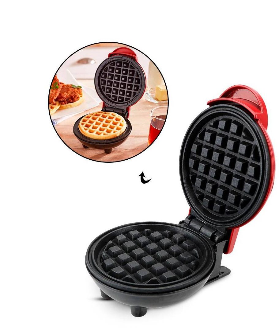 MINI MAQUINA PARA HACER WAFFLES