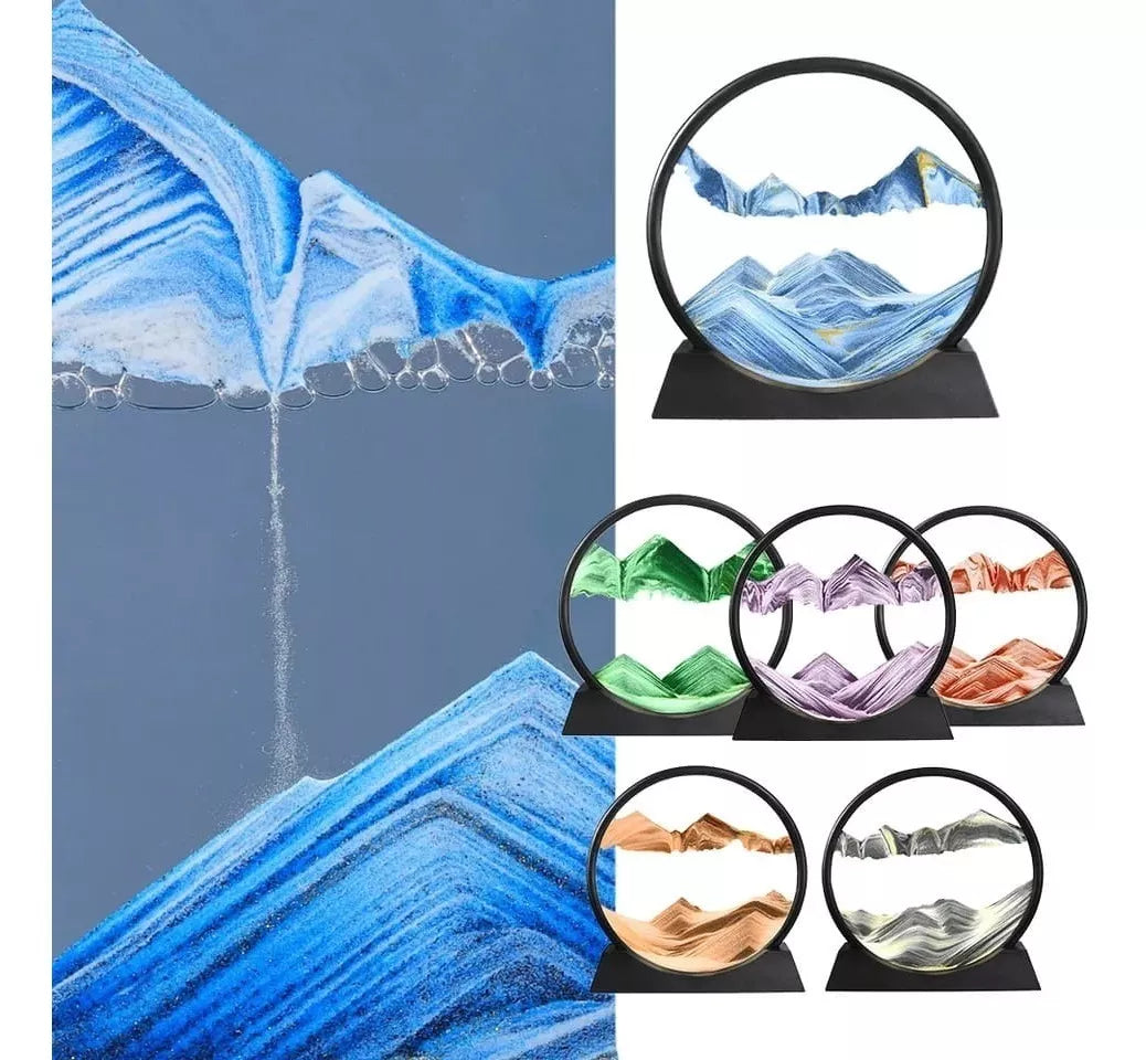 Reloj de Arena Decorativo 3D