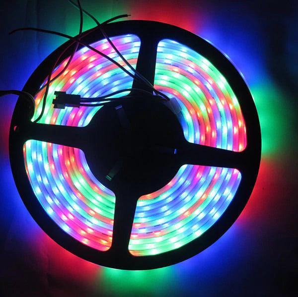 Luces RGB 3528 5m con control inalámbrico