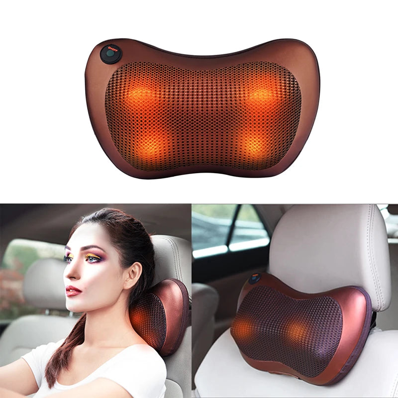ALMOHADA MASAJEADOR SHITZU CON INFARROJO