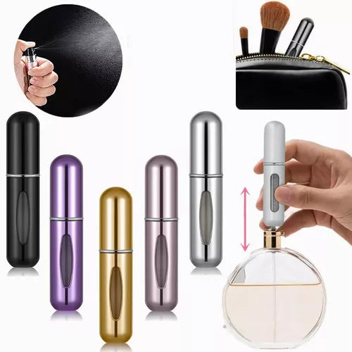 Atomizador Recargable de Perfume 5 ml para Viaje