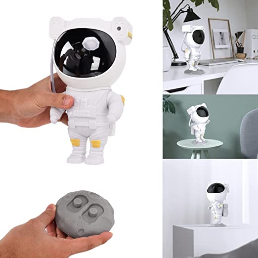 Mini Astronauta Proyector de Estrellas y Parlante