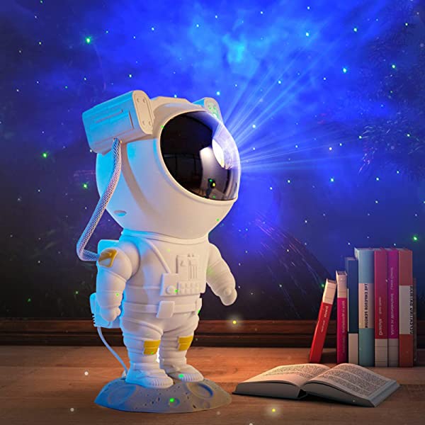Mini Astronauta Proyector de Estrellas y Parlante