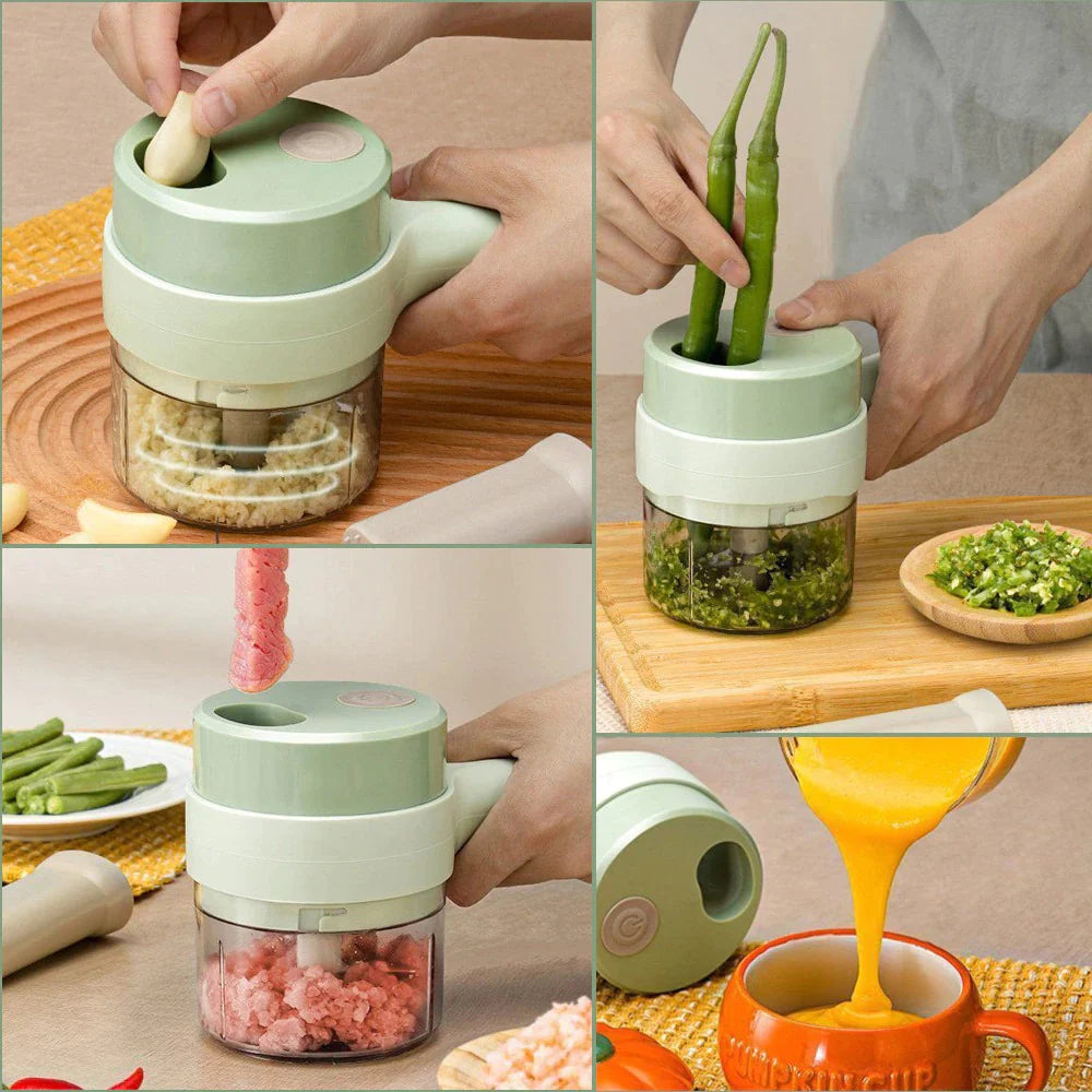 Cortador De Verduras Multifuncional Electrico