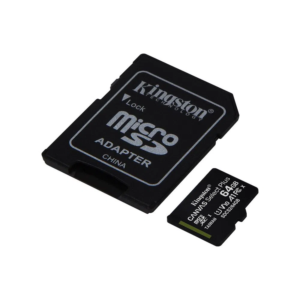 Memoria Microsd 64gb Kingston Clase 10 100mbps