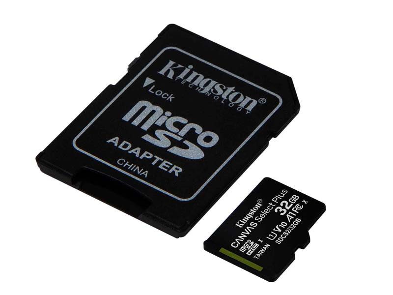 Memoria Microsd 32gb Kingston Clase 10 100mbps