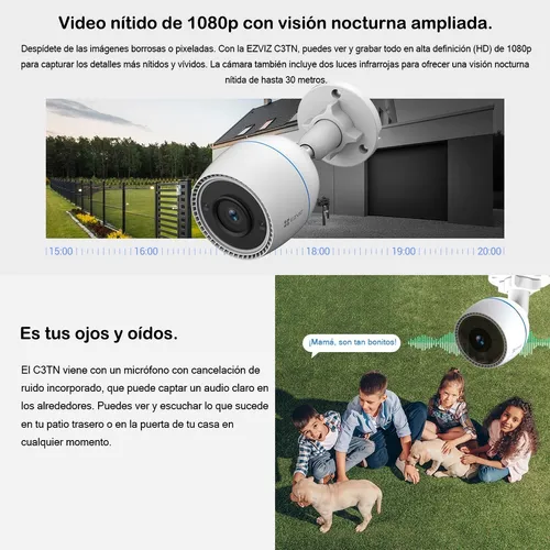 Cámara Wifi C3TN Exterior 1080P Full HD - Ezviz