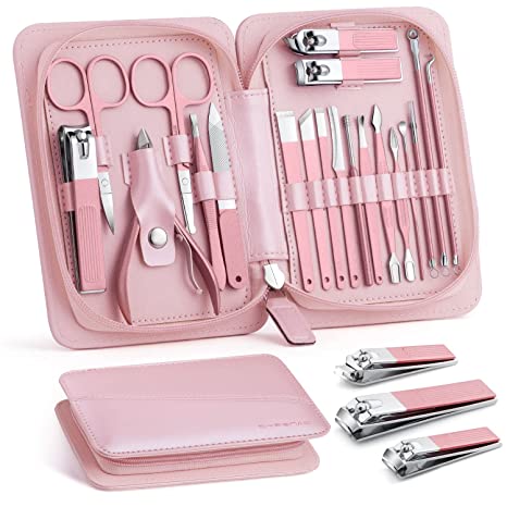 Juego de manicure y pedicura de cortauñas