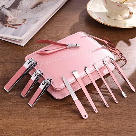 Juego de manicure y pedicura de cortauñas