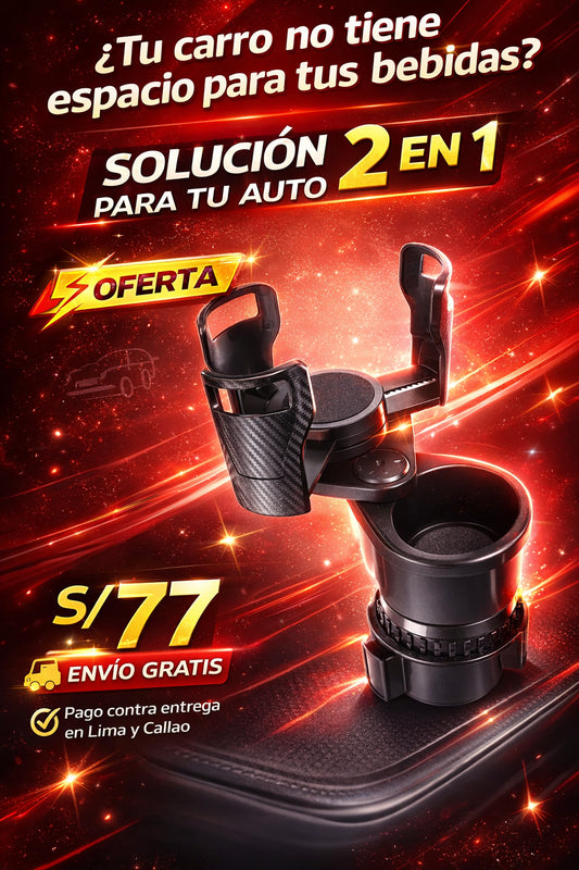 Adaptador del del portavasos del automóvil