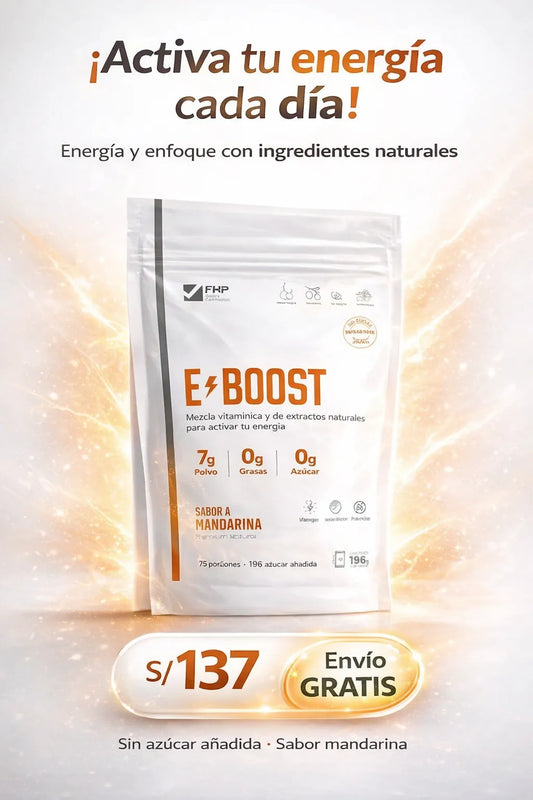 E-BOOST - Energizante natural (28 sobres)