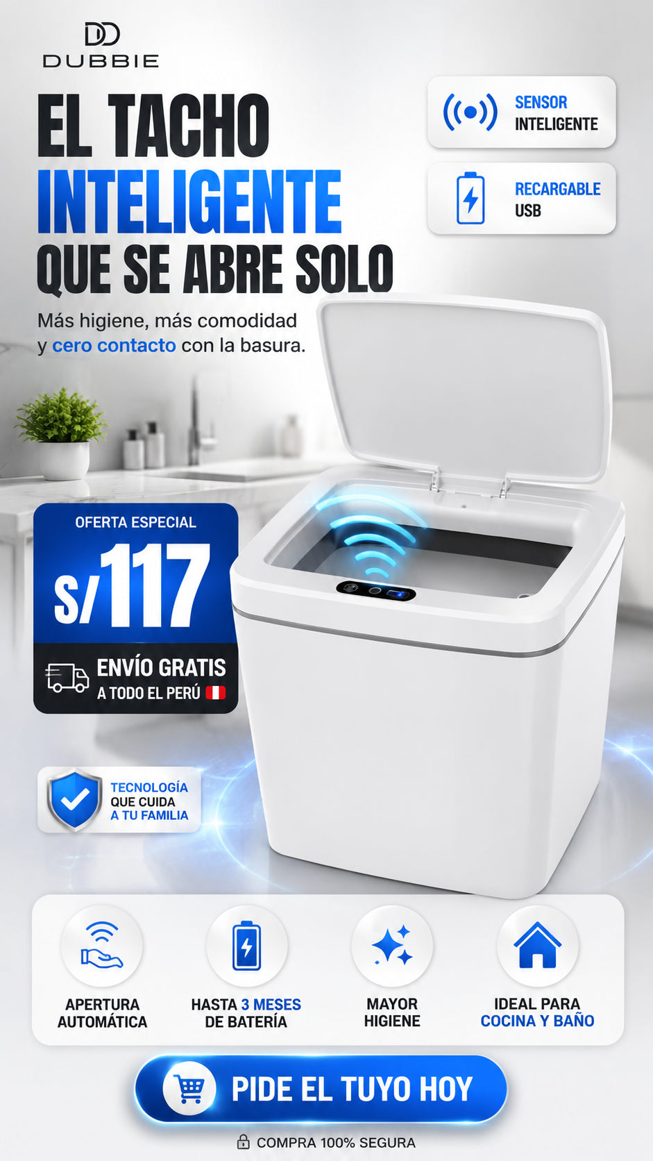 Tacho Con Sensor inteligente