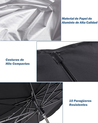 Tapasol Pro Universal Plegable Para Autos