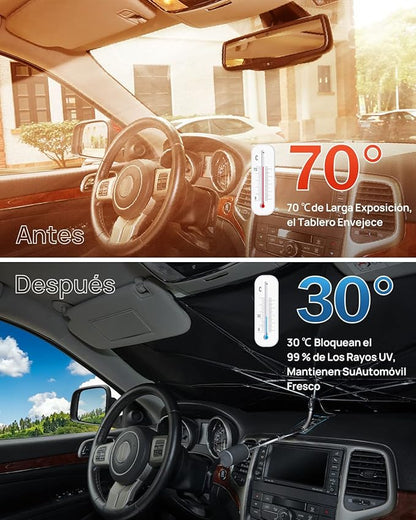 Tapasol Pro Universal Plegable Para Autos