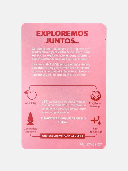 ANALESE MAX | Crema de Bienestar Íntimo - USA