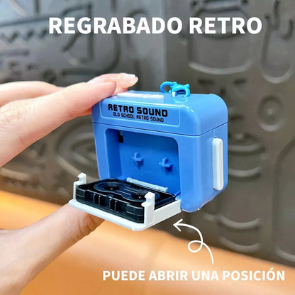 Llavero Grabadora Retro
