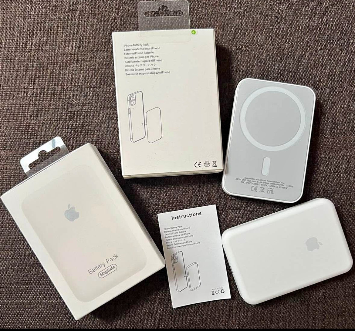 Power Bank 5000mAh para iPhone Alimentación Tipo Lightning