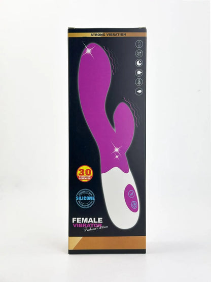 PRETTY LOVE | Vibrador Rabbit Doble Estimulación Recargable Super Female