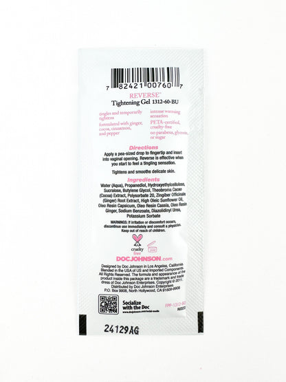 Gel Íntimo de Cuidado Personal Reverse 8 ml