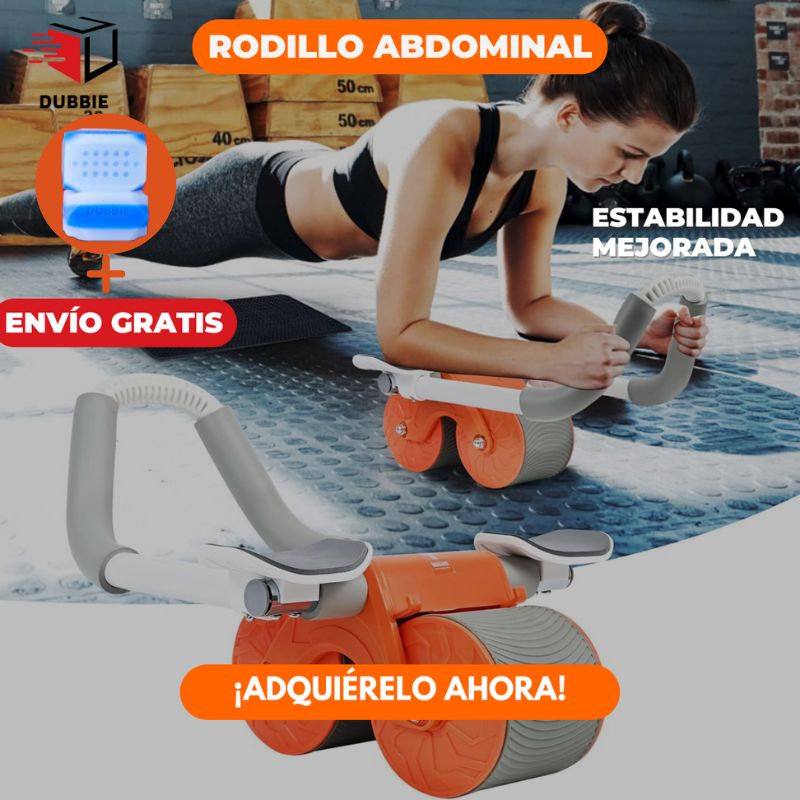 Rodillo para Abdominales con Rebote