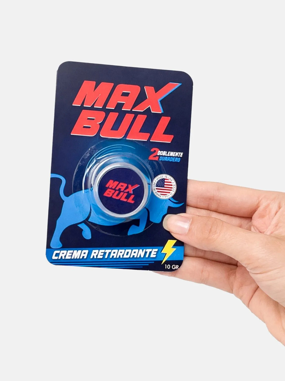 MAX BULL | Crema de Bienestar Masculino - USA