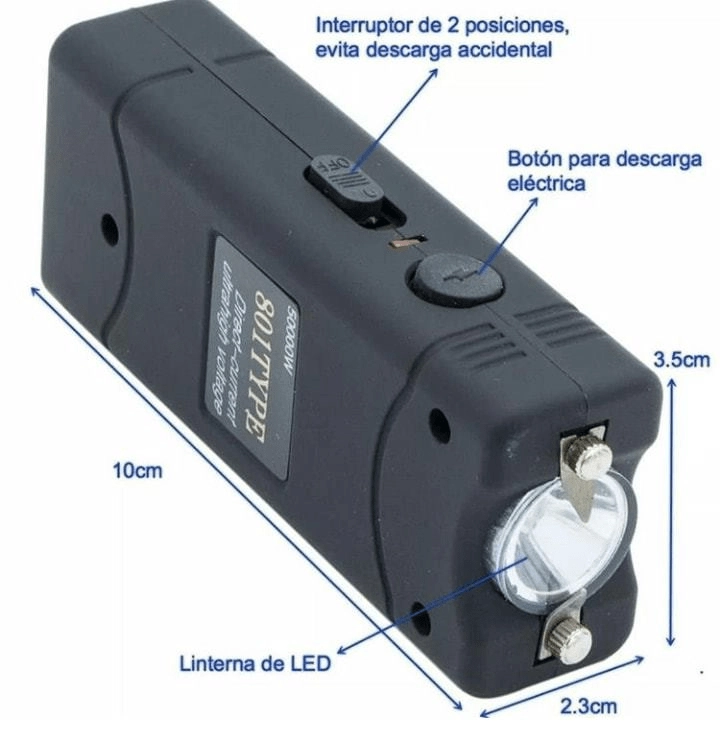 Taser Electroshock Con Linterna