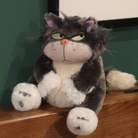 Gato Lucifer peluche importado antialérgico alta calidad