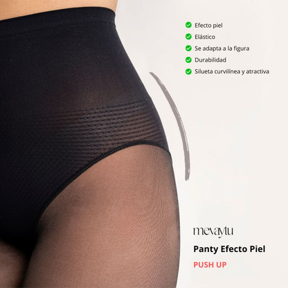 Panty Termica Efecto Piel PUSH UP