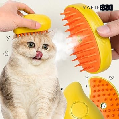 Cepillo Vapor 3 en 1 Para Mascotas