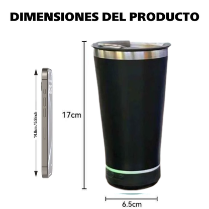 Vaso Termico Con Luz Y Parlante