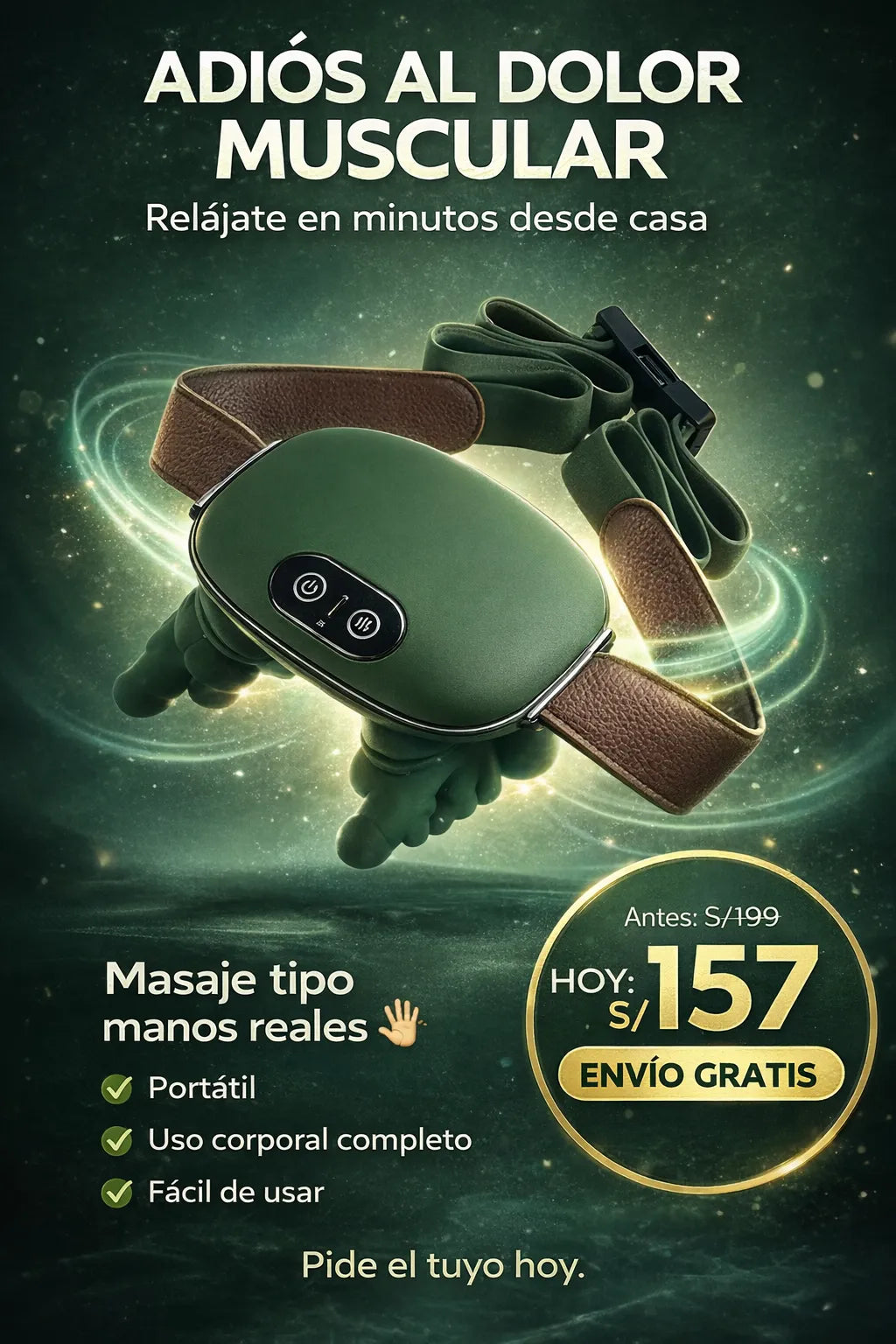Masajeador De Manos Con Manitas